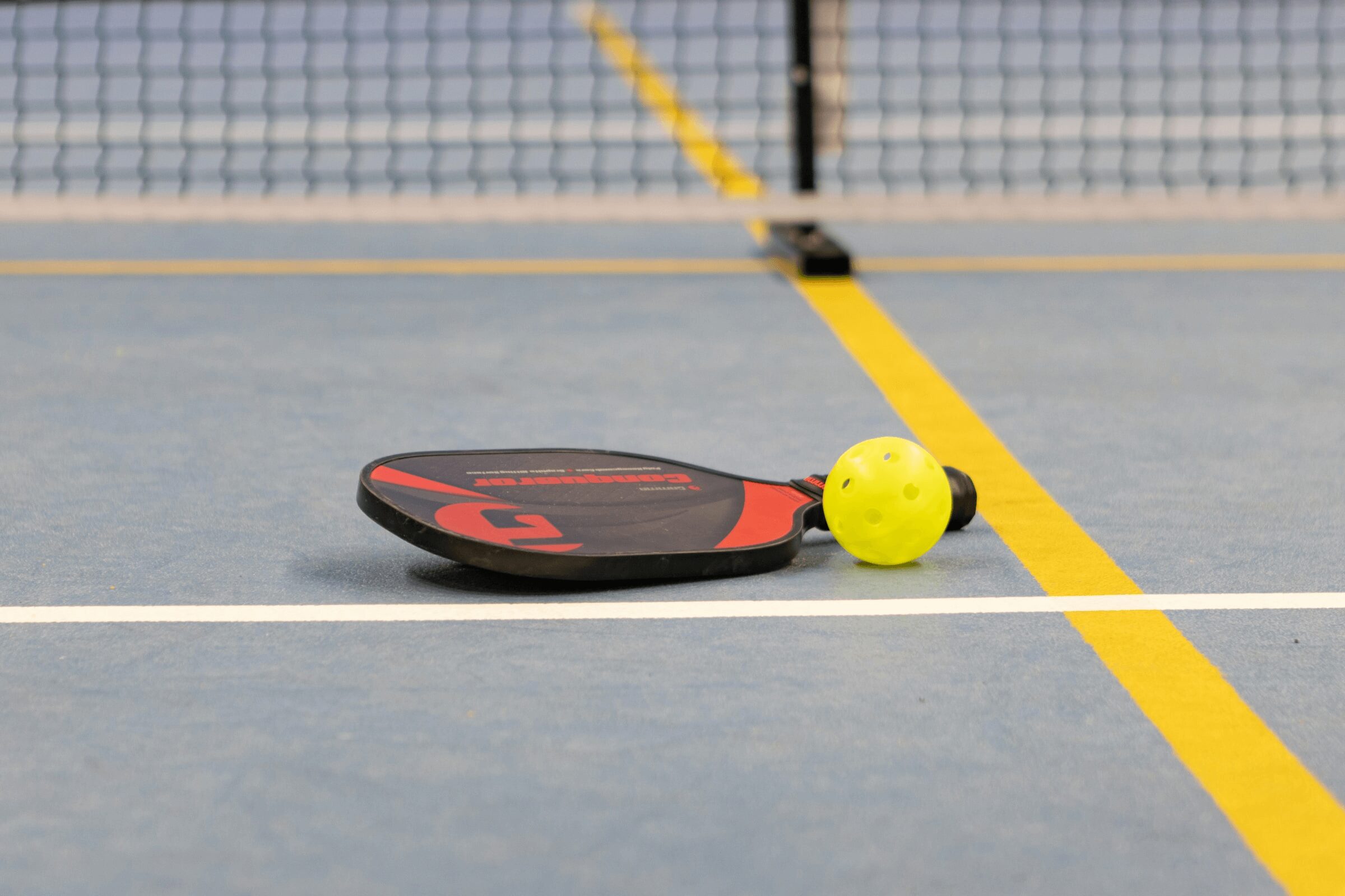pickleball court surface area