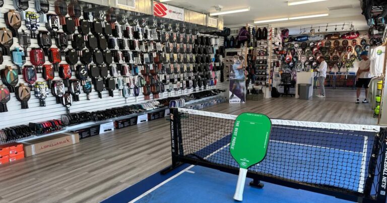 Thieves Filmed Stealing $5K Equipment from LA Pickleball Outlet