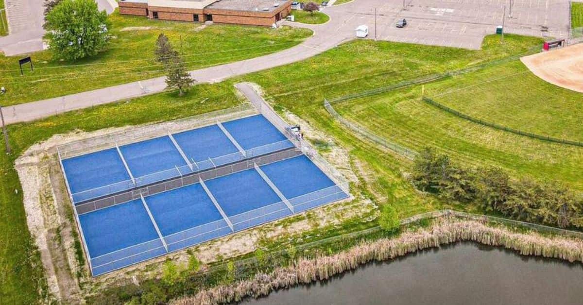 Pickleball Court in Isle, Minnesota