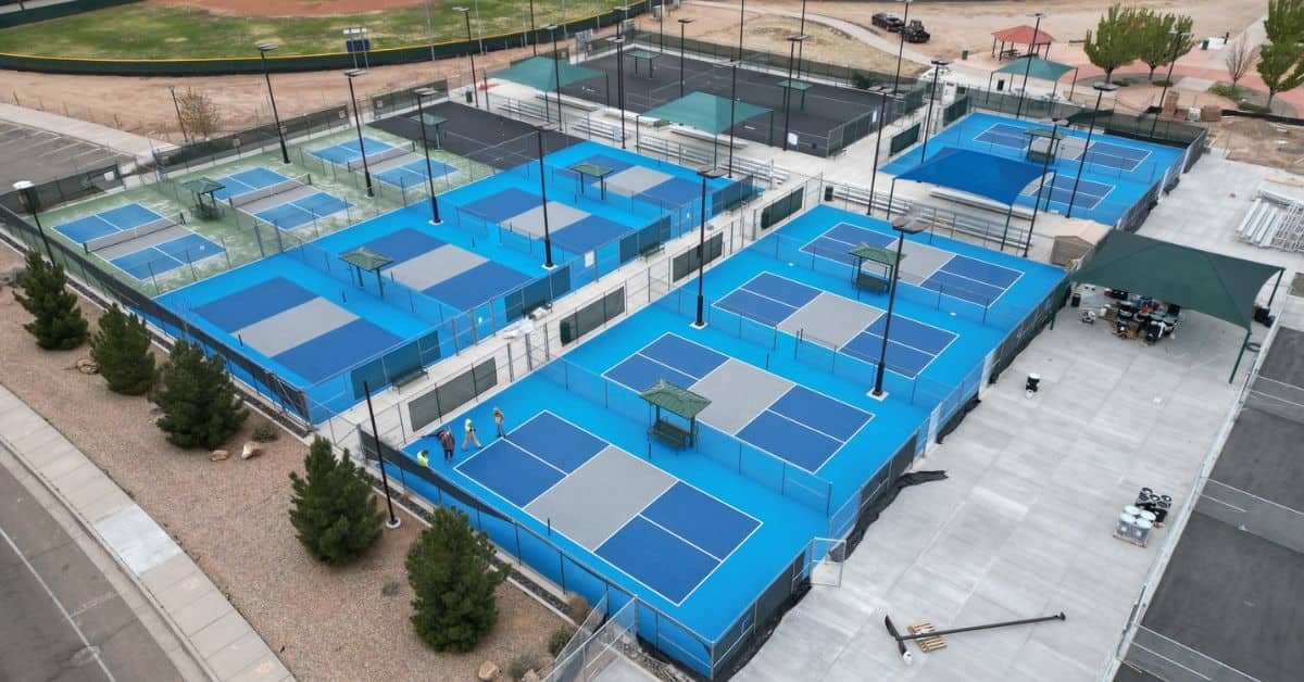 Manzano Mesa pickleball courts photos