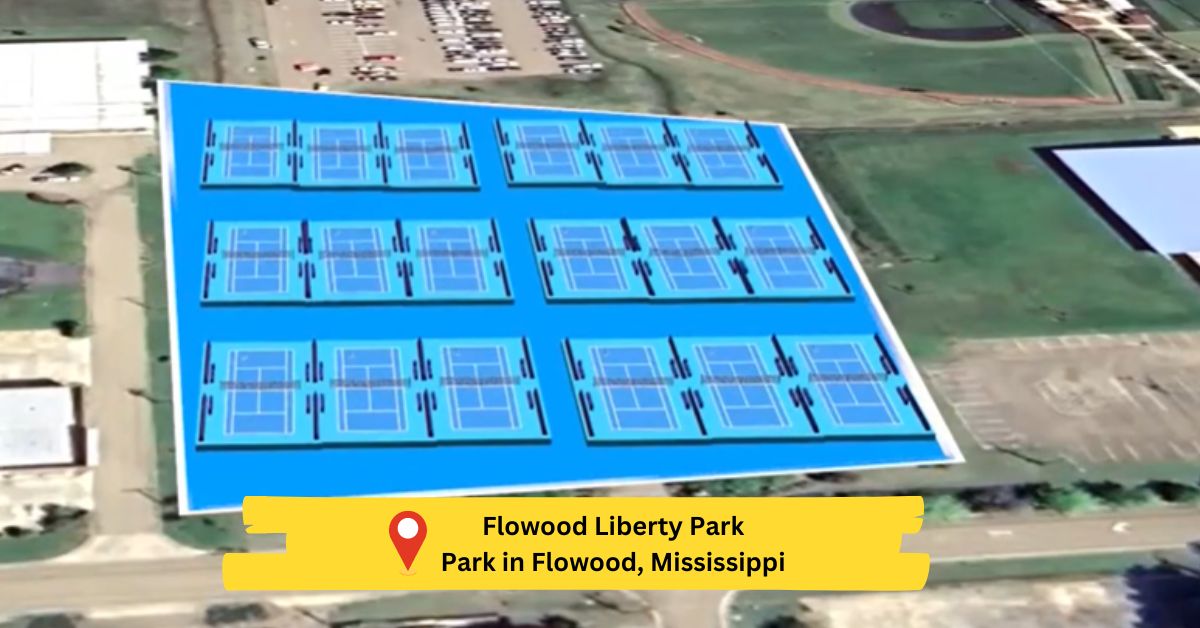 Flowood Liberty Park Park Pickleball Courts Landscape Design