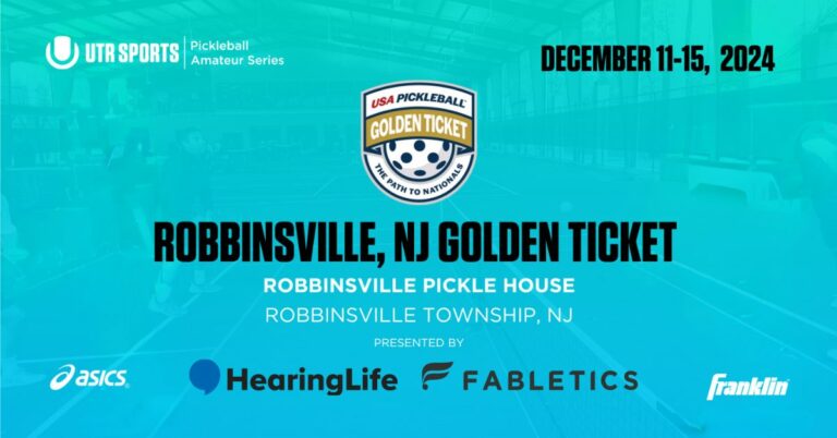 Robbinsville, NJ – Golden Ticket – UTR Sports